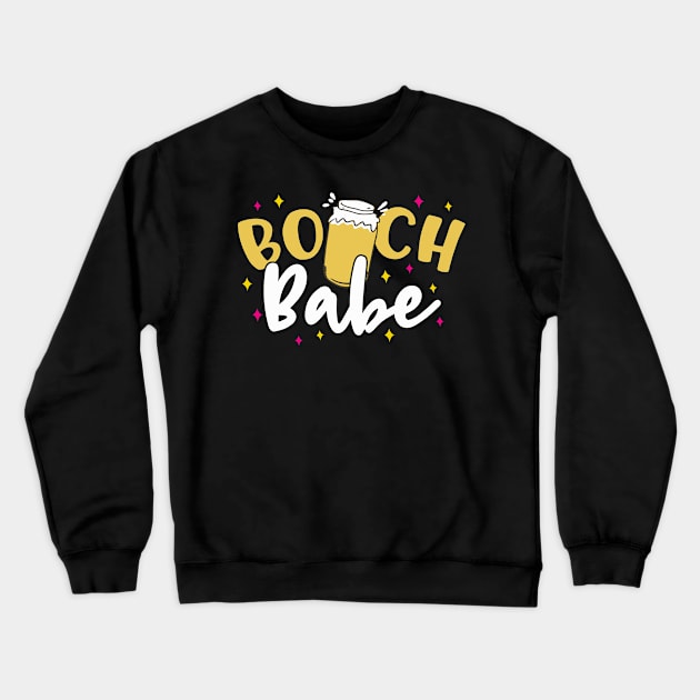 kombucha Crewneck Sweatshirt by CurlyDesigns